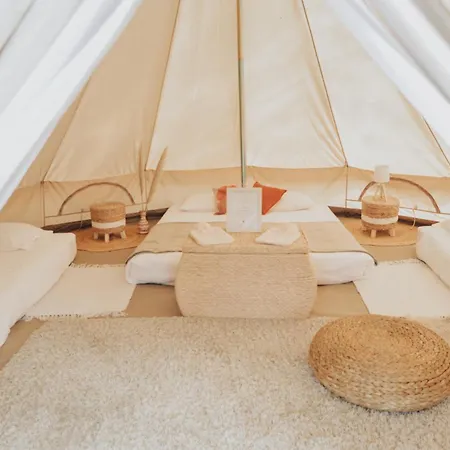Luxury tent Cocooning Tipi - Azur
